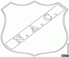 Logo del Noad Advendo Combinatie Breda, noto come NAC Breda, squadra di calcio con sede a Breda, città di confine con il Belgio, nella provincia Brabante settentrionale nel sud dei Paesi Bassi