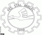 Logo della FKS Stal Mielec, Fabryczny Klub Sportowy Stal Mielec, società calcistica con sede a Mielec, città dil Voivodato della Precarpazia, nel sud-est della Polonia