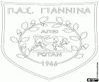 Emblema del PAS Giannina, Panepirotikos Athlitikos Syllogos Giannina, società calcistica con sede a Giannina, la capitale e la più importante città della regione dell'Epiro, nel nord-ovest della Grecia