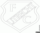 Logo del Football Club Utrecht, squadra di calcio con sede a Utrecht, la quarta più popolata città dei Paesi Bassi e la capitale della provincia omonima. Utrecht è sede della più prestigiose università del paese