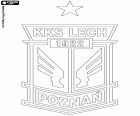 Emblema di KKS Lech Poznań, Niemczech Klub Sportowy Lech Poznań SA, società calcistica con sede a Poznan, città sulle rive del fiume Varta in  centro-occidentale di Polonia e la capitale del Voivodato della Grande Polonia. Poznan è una delle città più antiche del paese