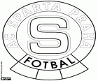 Scudo dil Sparta Praga, AC Sparta Praha fotbal, squadra di calcio in una società polisportiva con sede a Praga, città sulle rive del fiume Moldava, nella regione storica della Boemia. Il centro storico della capitale della Repubblica Ceca è patrimonio dell'umanità