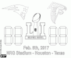 New England Patriots contro Atlanta Falcons, la Super Bowl 2017 al NRG Stadium di Houston, Texas, domenica 5 febbraio di 2017