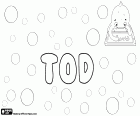 Tod, nome per nen in inglese, ha la sua origine nel cognome inglese Todd, derivato da Todde, parola in inglese arcaico, il suo significato è volpe