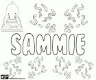 Sammie, nome usato in inglese sia per ragazzo e ragazza, variante di Sam e Sammy, diminutivo di nomi inglesi come Samuel, Samson e Samantha