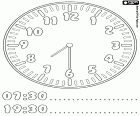 07:30 e 20:30, in questa scheda didattica possiamo imparare come indicare in un orologio analogico e in un orologio digitale che ora sono le sette e mezza del mattino o della sera