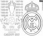 Il Real Madrid è il campione della Champions League 2016-2017, sconfiggendo la Juventus con un punteggio finale di 1-4. Per Real Madrid due gol de Cristiano Ronaldo (1-0 e 1-3), un gol de Casemiro (1-2) e un gol de Marco Asensio (1-4). Per la Juve un gol di Mario Mandzukic (1-1). Questa tazza di campione è la dodicesima Coppa dei campioni nel corso della storia del Real. Real Madrid è la prima squadra che raggiunge per riconvalidare il titolo di campione nella competizione della Champions 