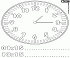 01:15 e 13:15, un'ora e quindici minuti per imparare il tempo sull'orologio analogico e sull'orologio digitale, ora è l'una e un quarto nella notte o nel pomeriggio