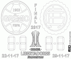Nella disputa la finale del 2017 Copa Libertadores, tra il Gremio di Porto Alegre e il Club Atlético Lanús. La prima partita a Porto Alegre (Brasile) nel novembre 22, seconda partita a Lanus (Argentina) nel 29 novembre. Include il nuovo logo e il nuovo nome ufficiale, Copa Conmebol Libertadores Bridgestone 2017