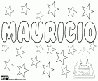 Mauricio, nome proprio maschile in spagnolo e portoghese, di origine latina, deriva dal nome romano, Mauritius