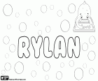 Rylan, nome e cognome inglese, derivato da Ryland, nome utilizzato principalmente per ragazzo, è anche un nome femminile meno comune