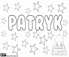 Patryk, nome maschile di origine latina, derivato da Patricius, utilizzato in diverse lingue come variante di Patrik. Patryk, nome polacco per ragazzo, diminutivo di Patrycjusz