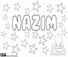 Nazim, variante di Nazem, Nadhem o Nadhim, trascrizione del nome arabo per ragazzo che significa poeta