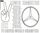Lewis Hamilton ha vinto il suo sesto titolo di campione del mondo di Formula 1 nel 2019. Questo è il quinto campionato del mondo con il team Mercedes, terzo consecutivo dal 2017. In precedenza aveva vinto il suo primo titolo mondiale nel 2008