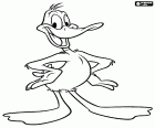 Daffy Duck è uno dei famosi personaggi Looney Tunes della Warner Bros