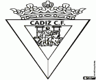 Logo del Cádiz Club Futbol, entità fondata nel 1920 a Cadice, Andalusia