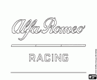 Logo di un team di Formula 1, Alfa Romeo Racing