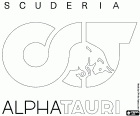 Logo del team F1, Scuderia AlphaTauri