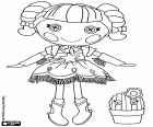Pairie Dusty Trails, la bambola della prateria americana con il suo piccolo cactus, un personaggio di Lalaloopsy