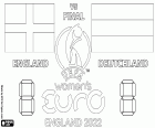 La finale UEFA di Euro femminile tra le nazionali inglese e tedesca allo stadio di Wembley, Londra, il 31 luglio 2022