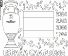 La Spagna è la nuova campionessa di UEFA Euro 2024 dopo aver battuto l'Inghilterra 2-1 in finale, con i gol di Nico Williams e Mikel Oyarzabal contro la porta di Cole Palmer. Con questo campionato, la Spagna è prima nella classifica continentale con quattro titoli, superando la Germania che ha tre campionati. Nico Williams è stato nominato miglior giocatore della finale, Rodrigo Hernández, Rodri, miglior giocatore del torneo e Lamine Yamal, miglior giovane giocatore del torneo