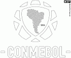 Il logo della CONMEBOL, la Confederazione calcistica sudamericana. La CONMEBOL è la confederazione delle associazioni calcistiche nazionali del Sud America. La sede permanente di questa istituzione si trova nel distretto di Luque, nell'area metropolitana di Asunción, in Paraguay