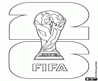 Colora Logo della Coppa del Mondo FIFA 2026