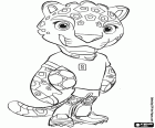 Colora Zayu,mascotte Coppa del Mondo Messico 20