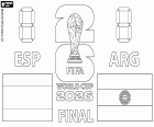 Colora Finale della Coppa del Mondo FIFA 2026