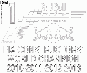 Colora Red Bull Racing, campione F1 2013