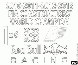Colora Red Bull Racing, campione F1 x6