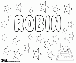 Colora Robin, nome unisex