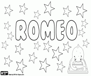 Colora Romeo, nome maschile