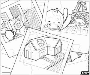 Colora Rompicapo con i viaggi di Pypus