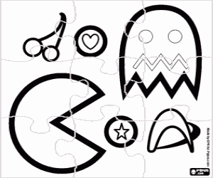 Colora Rompicapo di Pac-Man