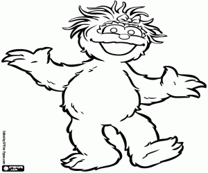 Colora Rosita danza, Sesame Street