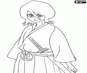 Colora Rukia Kuchiki, personaggio di Bleach