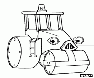 Colora Rullo il rullo compressore