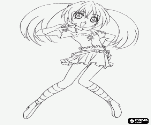 Colora Runo, un carattere di Bakugan