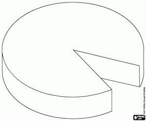 Colora Una ruota di formaggi artigianali