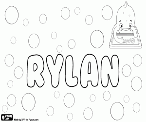 Colora Rylan, nome di origine inglese
