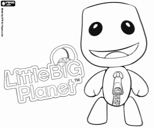 Colora Sackboy, personaggio di LittleBigPlanet