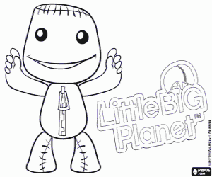 Colora Sackboys, LittleBigPlanet