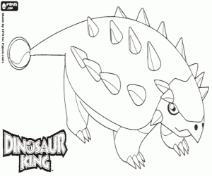 Colora Saika, un dinosauro da Dinosaur King