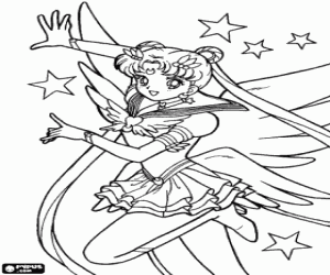 Colora Sailor Moon è Serena Tsukino