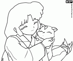 Colora Sango e Kirara, personaggi di InuYasha