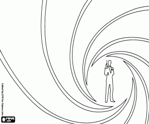 Colora Scena dei film 007