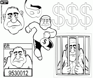 Colora Scene di vita di un ladro