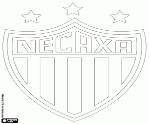 Colora Scudo del Club Necaxa