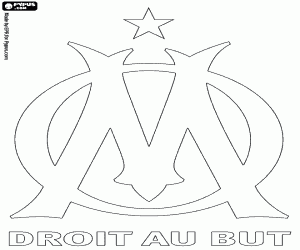 Colora Scudo dell'Olympique de Marseille